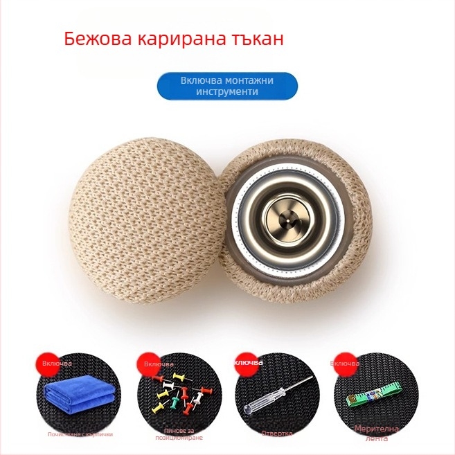 Клипсове за ремонт на тавана на автомобил, марка Yishui, платно-метален материал, персонализируеми, едноцветен модел