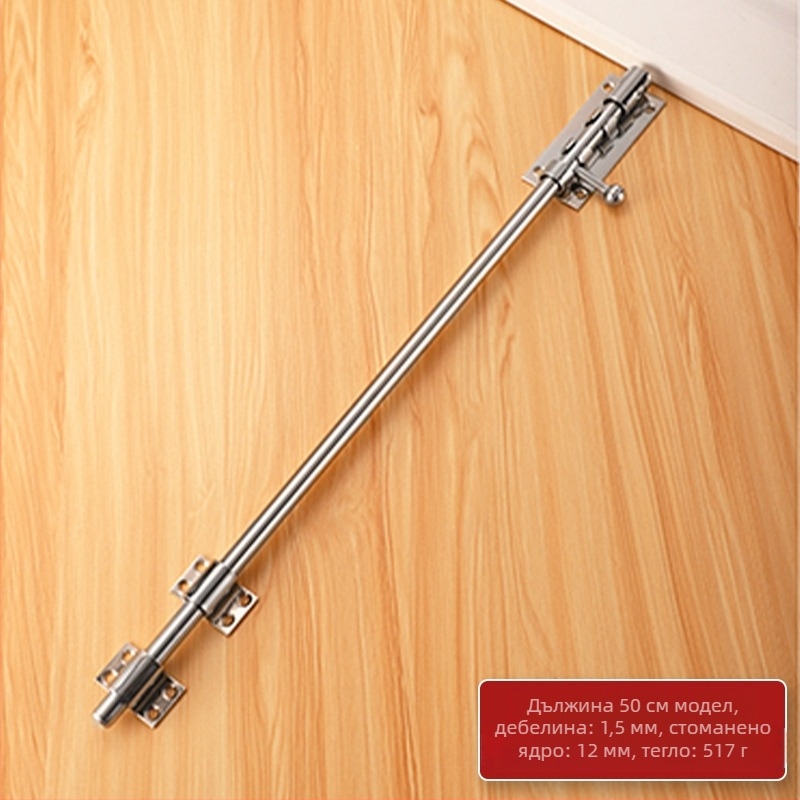 F-тип брава за врата от неръждаема стомана с дупка за ключ, модел F type, фина обработка на повърхността, модерен стил