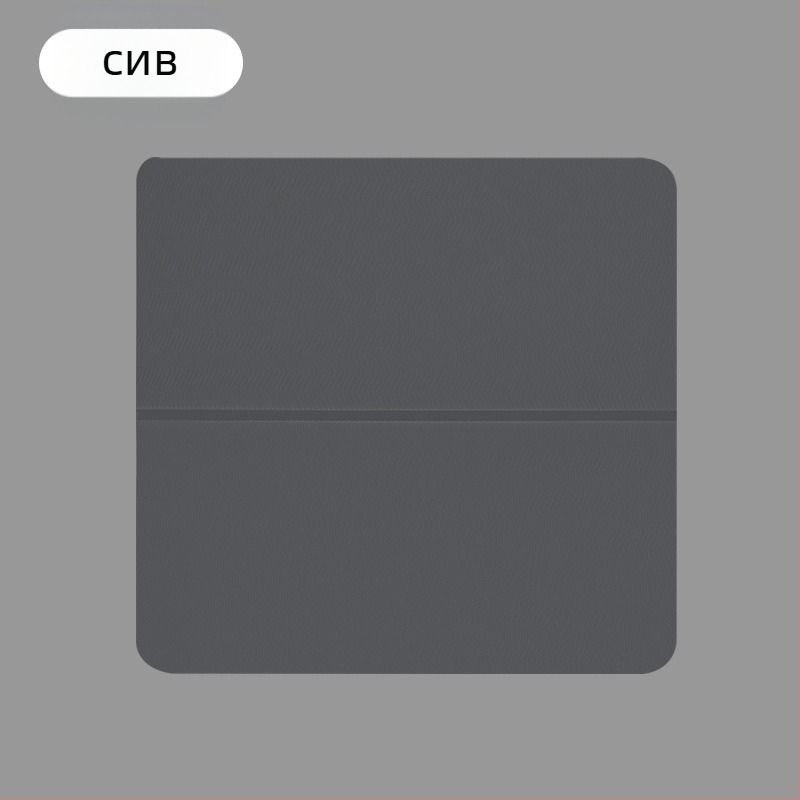 Йога мат, преносим сгъваем за почивка и спорт, противохлъзгащ, 250 г, 8 мм, ТПЕ, минималистичен дизайн, възможност за персонализация