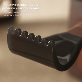 Чесалка за сърбежи и гръб, неръждаема стомана, разтегляема двойна пръчка, анти въртене
