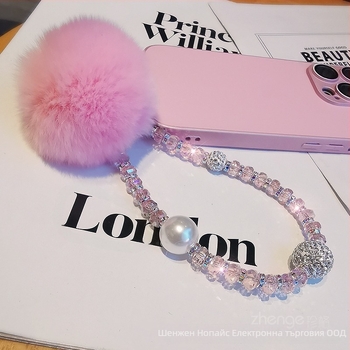 Zhenge мобилен телефон ланярд – Handmade, материал на въжето: друг; метална катарама