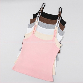 Потник от найлон, секси без гръб с разрези, дишащ, кръгло деколте, съдържание на найлон 80–90%, подходящ за всички сезони