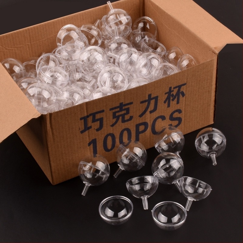 Пластмасова чашка за цветя за подаръчна опаковка, DIY флористика, модел 8050