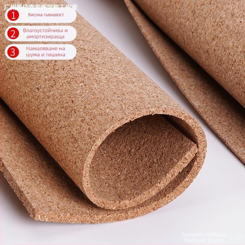 Високоплътна коркова дъска от мек дървен панел за диорами и фотостена; частици 2 мм фин/2 мм едро, 3 мм фин/3 мм едро, 6 мм едро