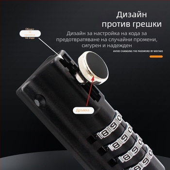 Password latch lock от цинкова сплав – монтаж без пробиване, водоустойчив и ръждоустойчив външен болт за дървени врати