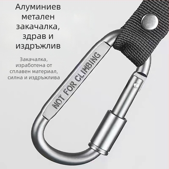 Предно монтиран универсален закачал за електрически велосипеди и мотори — сплав, модерен дизайн, съхранение на каска и предмети