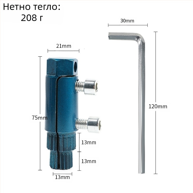 Dr. Giant Сплавна стомана – инструмент за изваждане на счупени винтове в ъглов кран и водопроводни тръби