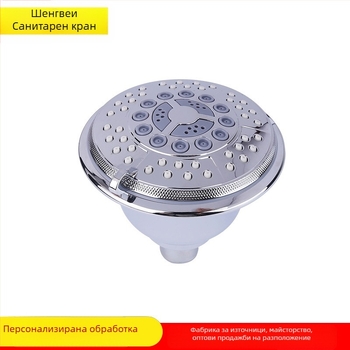 Водоспестяваща душ глава със горно пръскане, ABS, кръгла, SW-3037, хромирана