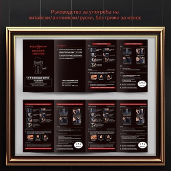 Многофункционален кухненски резач за зеленчуци с ръчно въртене, функции: нарязване на филийки, настъргване и рендосване (материал: PC+ABS, 304/430 неръждаема стомана, 420J2, PP; за дома и търговска употреба)