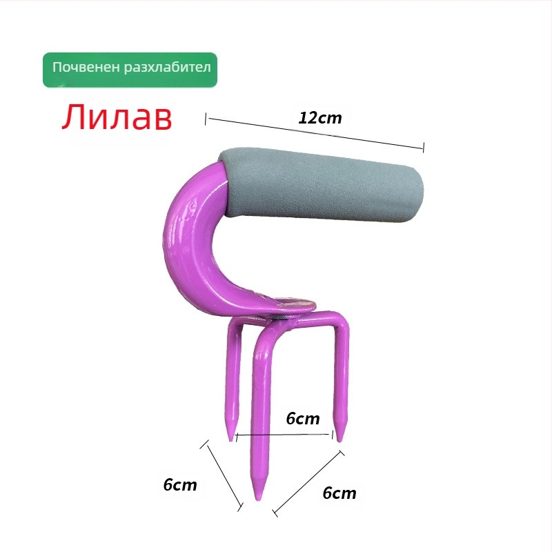 Стоманена вилка за разрохване на почвата, GRANPA BD-ST001, произход Zhejiang, земеделие