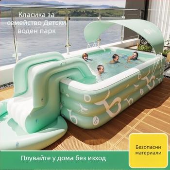 Mandola надуваем басейн — модел Blue Fish, PVC материал, за плуване и водни занимания