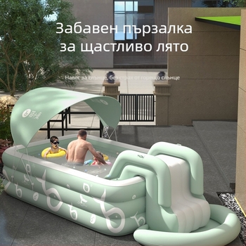 Mandola надуваем басейн — модел Blue Fish, PVC материал, за плуване и водни занимания