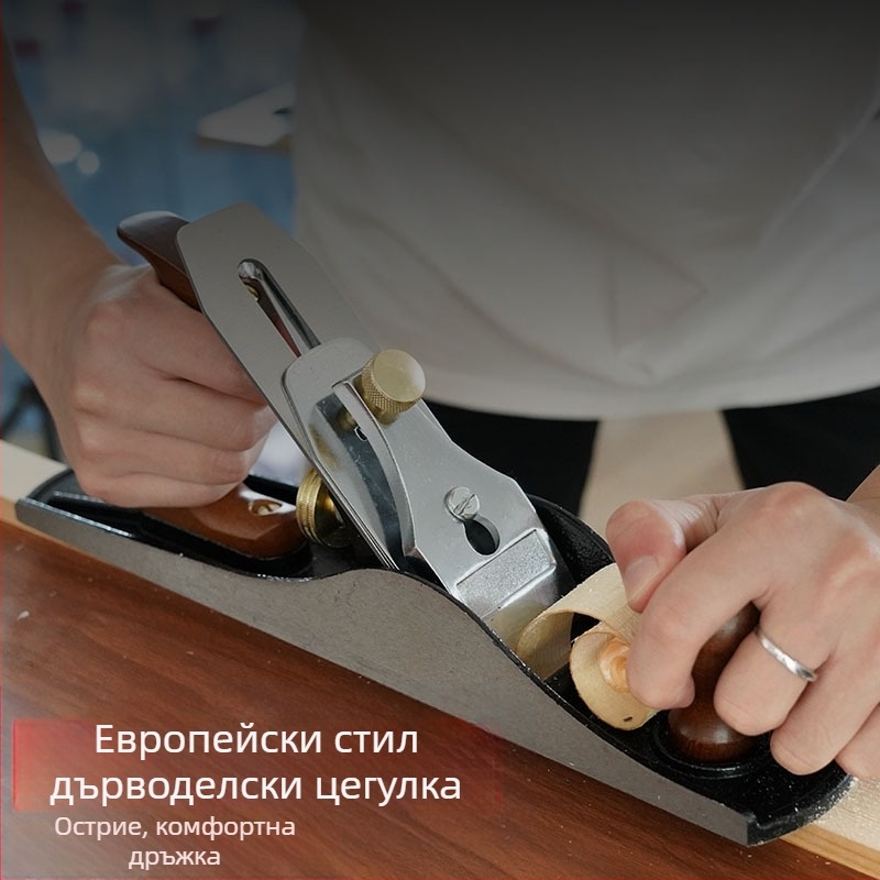 Дърводелски ръчен планер — ръчен инструмент за довършване, марка cattle gauge, не е внос