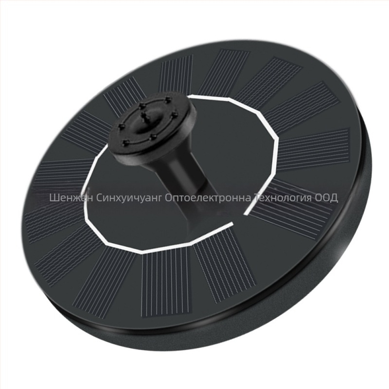 Соларен фонтан за езера и градини – плаващ воден елемент за външна употреба, с модел на пръскане и енергоспестяване