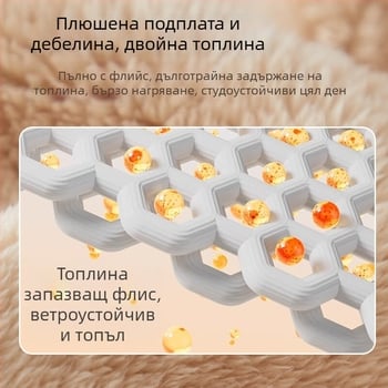 Полиестерни топли ски ръкавици с флийс подплата, дебели за зимни спортове и колоездене, защита на дланта