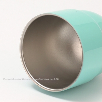 Мини термос чаша за кола с вътрешност от 304 неръждаема стомана и външна обвивка от 201, преносим изолиран дизайн, запазва топлина 0–6 часа, възможност за печат на лого.