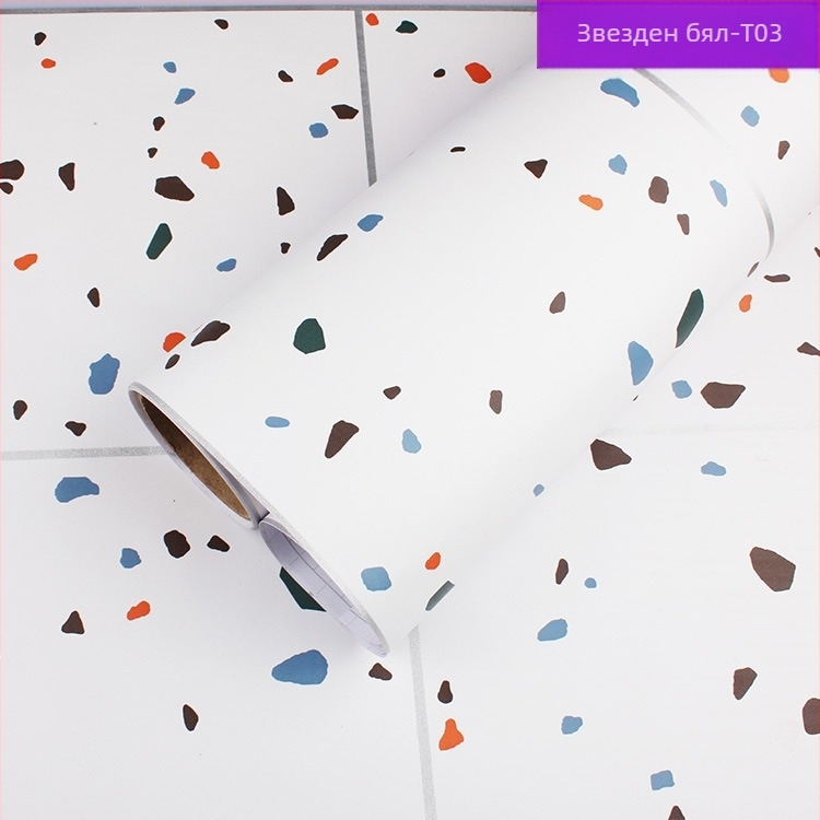 Кухненска самозалепваща PVC плочка – водоустойчива, маслоустойчива, издръжлива на високи температури, 4 слоя