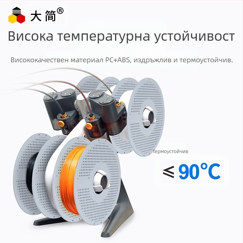 Разглобяема тава за 3D печатни консумативи, повторно използваема, устойчива на високи температури, 90° разглобяване