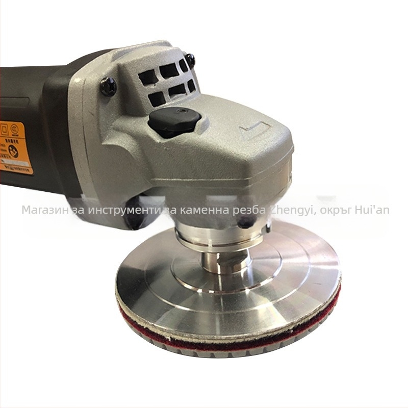 Глава за водно шлайфане от алуминиева сплав за самозалепващ диск за шлайфане