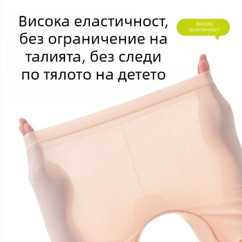 Детски безопасни къси панталони-бельо, Клас А, Ice Silk, Нейлон 72%, за деца над 8 г (над 140 см), Лято 2025