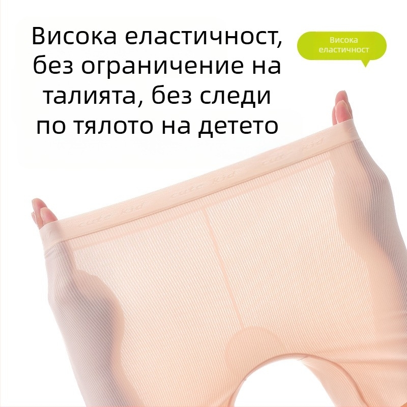 Детски безопасни къси панталони-бельо, Клас А, Ice Silk, Нейлон 72%, за деца над 8 г (над 140 см), Лято 2025