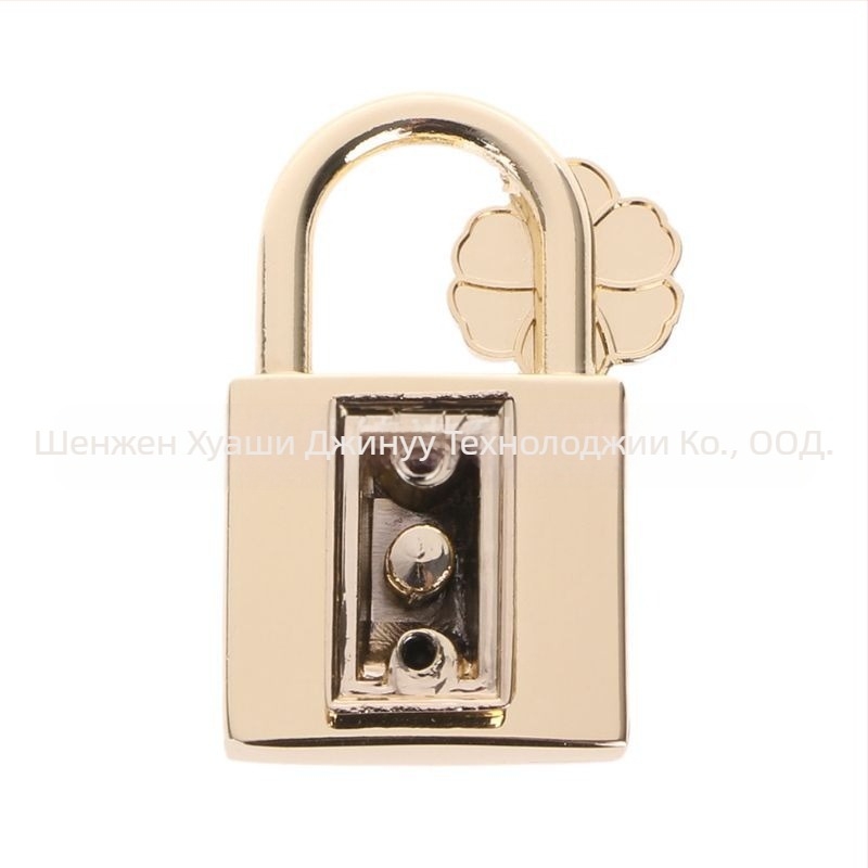 Ключалка за чанти с дизайн на цвете – сплав, модел HSK-M-4753, за кутии за бижута и чанти, персонализация налична