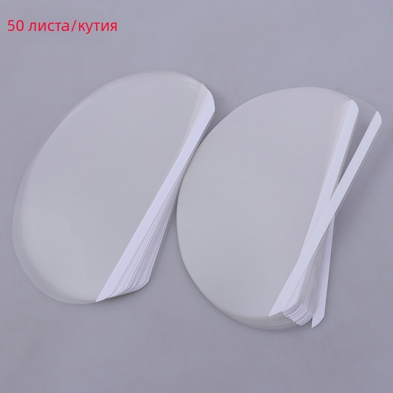 Еднократен прозрачен пластмасов щит за защита от прах при фризьорски услуги