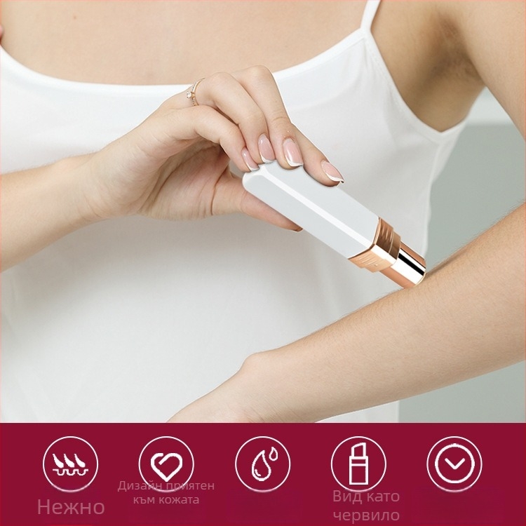 Електрически уред за премахване на коса и бръснене с алуминиева глава, ABS корпус, двойно захранване (батерия и електрическо захранване), подходящ за цялото тяло, CE сертифициран.