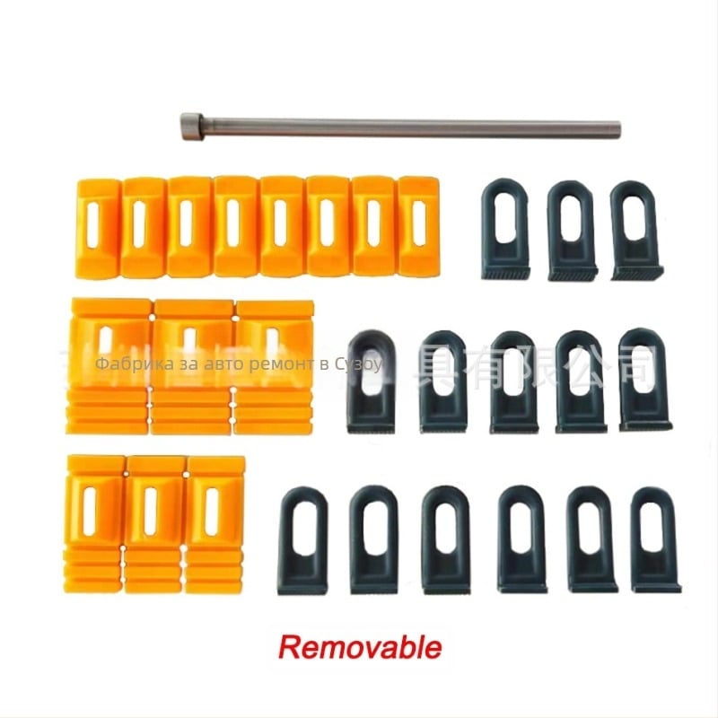 Автомобилен пулър за ремонт на вдлъсвания – мостовидна рамка, лост за издърпване с един пункт, алуминиев, ремонт без боядисване