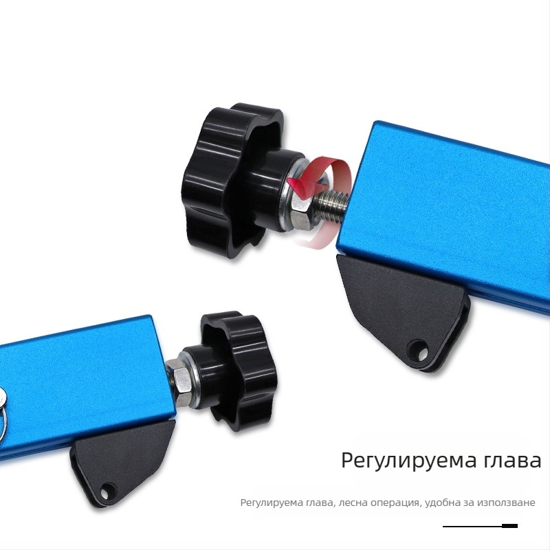 Инструмент за ремонт на вдлъбнати участъци по ламарината: разширител-разделител с външна опора — SAG инструмент за ремонт