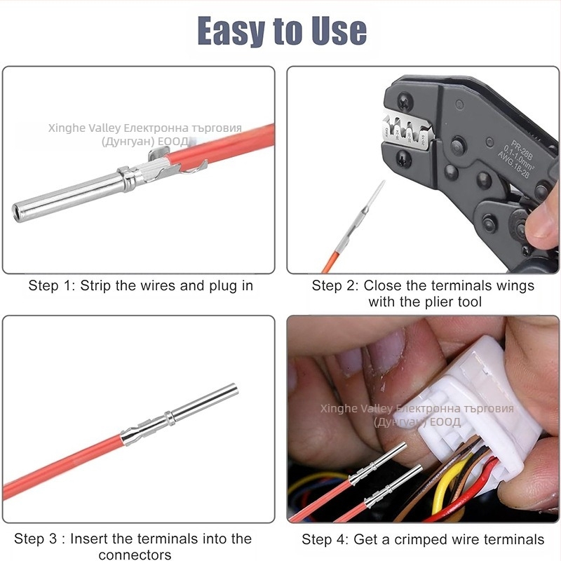 Galaxy valley 1-пинов меден изолиран автомобилен конектор терминал за автомобилна електроника