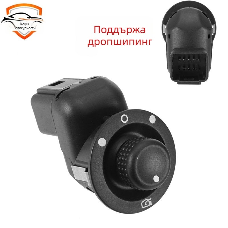 Превключвател за странично огледало Renault – съвместим с Renault, номера на частите: 8200109014, 8200676533, 109014