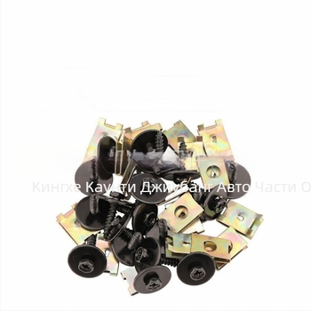 Универсален метален клип за монтиране на номер на автомобил