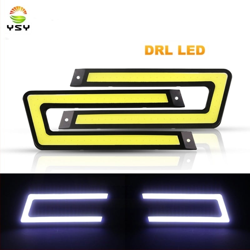 DRL COB-U дневни светлини за автомобил, 12V, 2W, 120lm, 6000h живот, YSY