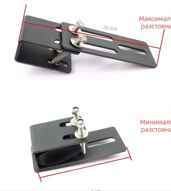 Скоба за монтаж на фар върху автомобилен покрив, модел LX-XL, сплавна стомана, IP68, 12V, 90W