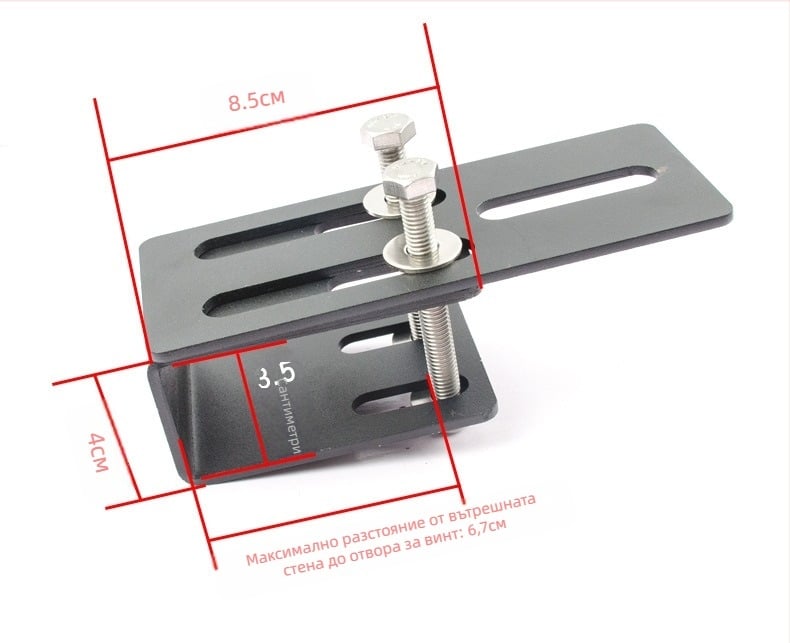 Скоба за монтаж на фар върху автомобилен покрив, модел LX-XL, сплавна стомана, IP68, 12V, 90W