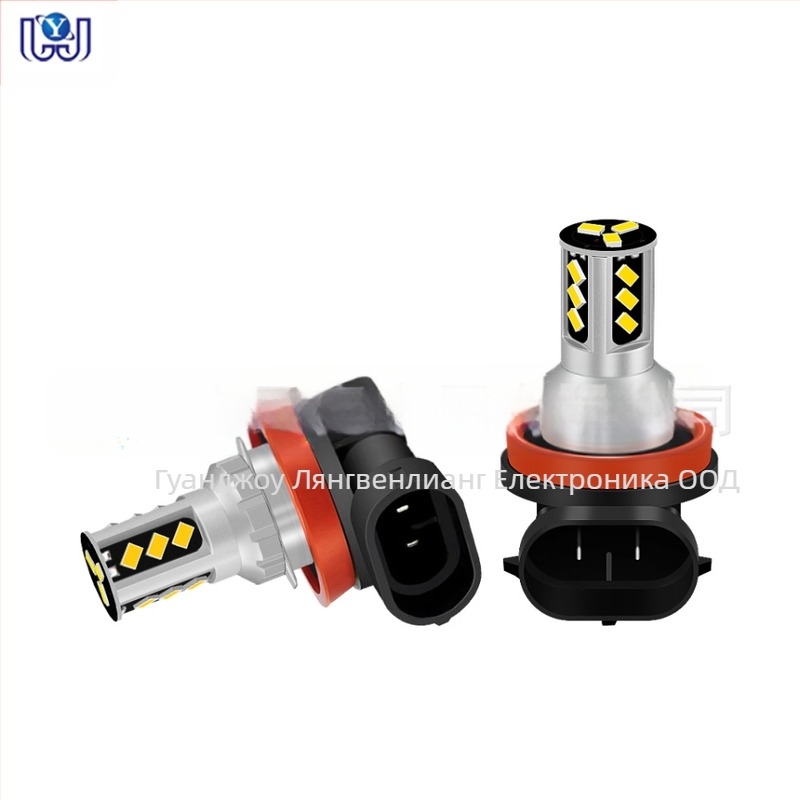 LED противотуманна лампа за автомобил – модел H8/H11 3020 15Smd, 6.5W, 12-48V, 750lm, 50 000 ч.
