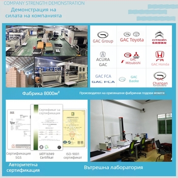 Автомобилни подови постелки - 5 части, PVC противохлъзгащи, съвместими с общи модели, печатано лого, персонализирана обработка