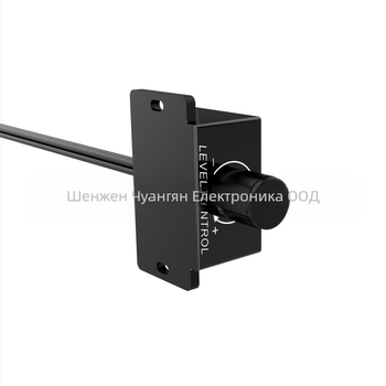 Автомобилен аудио усилвател с регулатор на звука, RCA вход/изход LC-1 – Chuangyan, PVC корпус, CE сертифициран, за аудио и видео