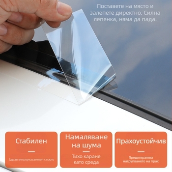 Лепенка за уплътнение на автомобилен люк, водоустойчива, с нано лепило, дебелина 0.5 мм, универсална съвместимост, персонализиране