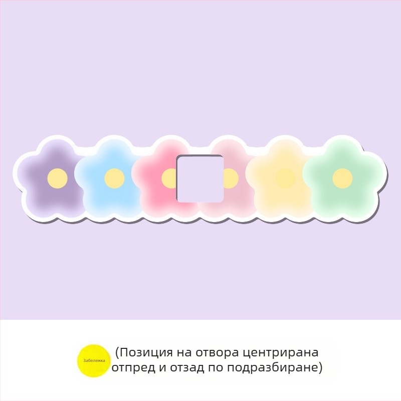 Naisi абсорбираща подложка за мивка с тесен ръб, кухненска дренажна подложка и баня — подложка за чаши, PVC, принт с цветя
