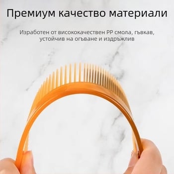 Пластмасов гребен Spring blossoms, издръжлив и преносим за ежедневна употреба