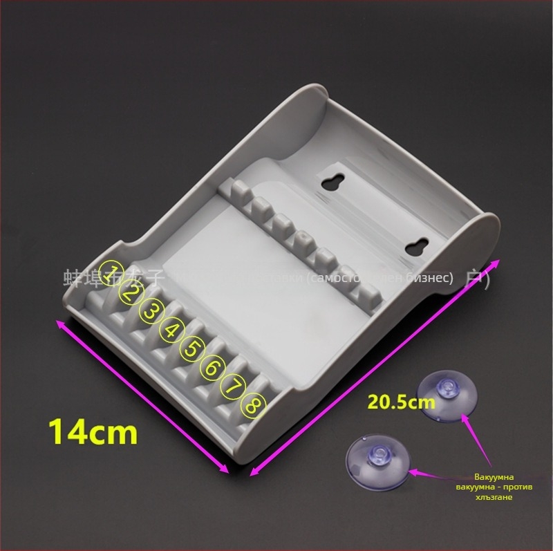 Кутия за ножици за фризьори с нехлъзгащ се държач – органайзер за фризьорски салон