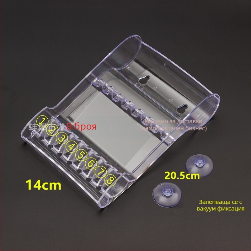 Кутия за ножици за фризьори с нехлъзгащ се държач – органайзер за фризьорски салон