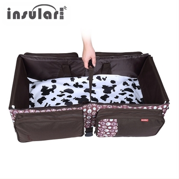 Crossbody чанта за мама и бебе от полиестер, носимост до 20 кг, ултра-лека