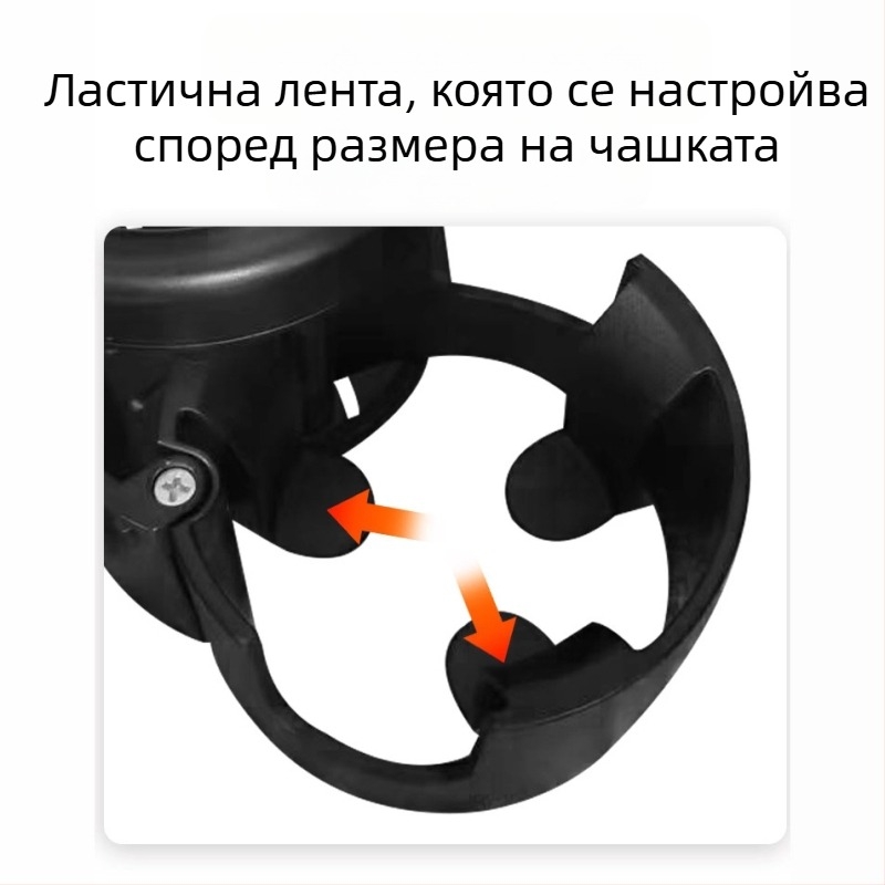 ABS държач за вода за бебешка количка - съвместим с колички, велосипеди и триколки - аксесоар за чаша