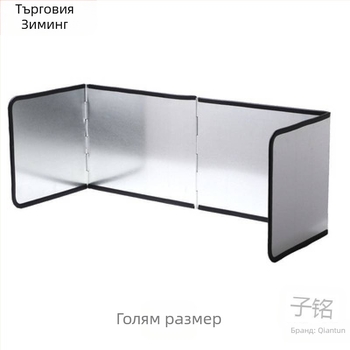 Кухненска защита против пръски за газова печка, поцинкована ламарина, термоизолация, устойчива на масло, защита от пръски