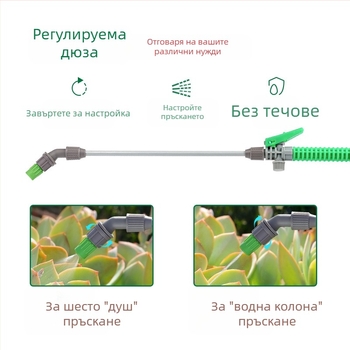 Biogesl 5L ранична пръскачка за поливане и градинарство