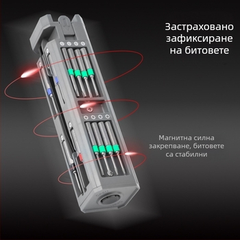 Kingston 30-in-1 магнитен комплект отвертки за домакинството, хром-ванадий стомана, 30 части, мултифункционален