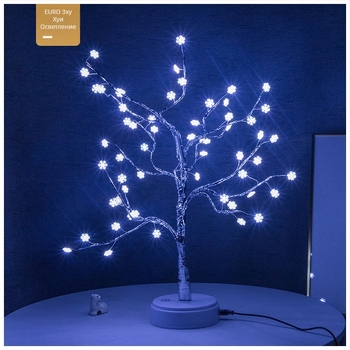 LED снежинка коледни светлини за домашен и хотелски декор, USB захранване, 4.5V вход, IP43, регулируеми, Sanan Optoelectronics